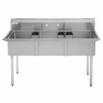 3 Compartment Sinks