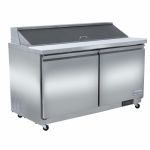 60" Commercial Sandwich / Salad Preparation Refrigerators