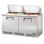 True 64" Commercial Sandwich / Salad Preparation Refrigerators