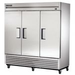 True Solid Door Reach In Freezers - 3 Section