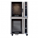 Moffat E35D6-26/P85M8 35-7/8" Turbofan Full-Size Digital/Electric Convection Oven With Porcelain Oven Chamber On P85M8 8 Tray Proofer/Holding Cabinet, 208V or 220-240V