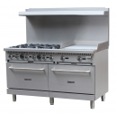 Empura E-GR-6024GB/NG 60" Range with Griddle and Broiler, 276,000 BTU