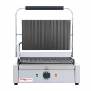 Empura E-SG-811 Single Grooved Commercial Panini Sandwich Grill - 120V, 1750W