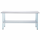 Empura E-WTG-2472-418 24" x 72" x 34" Stainless Steel Worktable