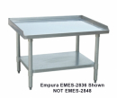 Empura EM-ES-2860 60" x 28" Stainless Steel Equipment Stand With Galvanized Steel Undershelf