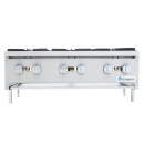 Empura EMHP6-HD 36" Stainless Steel Heavy Duty Gas Hot Plate With 6 Burners, 159,000 BTU