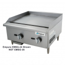 Empura EMSG-36 36" Stainless Steel Medium Duty Gas Griddle, 84,000 BTU