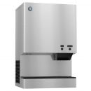 Hoshizaki DCM-500BAH 618 lb 26" Wide Air-Cooled Cubelet-Nugget Style Ice Machine and Water Dispenser w/ Bin