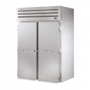 True STA2RRT-2S-2S 2-Section 68" Wide Front/Rear 2-Solid Door Roll-Thru Refrigerator