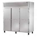 True STA3F-3S Spec Series 77.75" Three-Section Reach-In Freezer - 85 Cu. Ft.