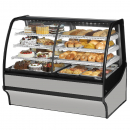 True TDM-DZ-59-GE/GE-S-W 59" Stainless Steel Dual Dry / Refrigerated Bakery Display Case