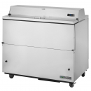 True TMC-49-S-SS-HC 49" One Sided Milk Cooler with Stainless Steel Exterior and Interior