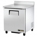 True TWT-27F-HC 27" Single Door Worktop Freezer with Hydrocarbon Refrigerant