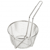 Empura BFW-850 8 1/2" Round Nickel Plated Fry Basket