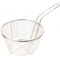 Empura BFW-950 9 1/2" Round Nickel Plated Fry Basket