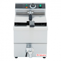 Empura E-DF-12L 25 lb. Single Tank Electric Countertop Fryer - 208V