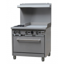 Empura E-GR-3624G/NG 36" Range with Griddle, 130,000 BTU