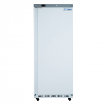 Empura E-KB25WF 30.6" Reach In Bottom-Mount White Upright Freezer With 1 Full-Height Solid Door - 110 Volts