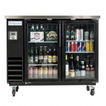 Empura E-KBB48-2G-24 48" Refrigerated Back Bar Storage Cabinet - 12.5 Cu Ft