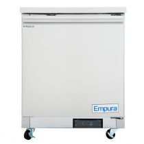 Empura E-KUC27 27.8" Stainless Steel Undercounter Refrigerator With 1 Door - 5.4 Cu Ft, 115 Volts