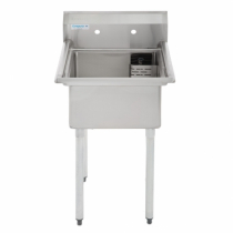 Empura E-S1C181811 18"  x 18" x 11" Stainless Steel 1 Compartment Sink