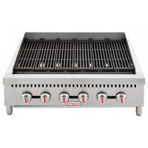 Empura ECB-36 36" Heavy Duty Gas Charbroiler, 120,000 BTU