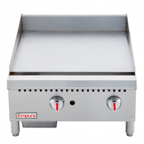 Empura EMG-24 24" Steel Griddle with 2 Burners, 60,000 BTU