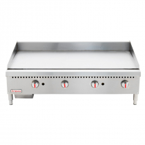 Empura EMG-48 48" Steel Griddle with 4 Burners, 120,000 BTU