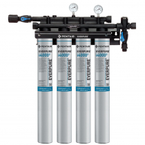 Everpure EV932504 INSURICE Quad i4000-2 Ice Filtration System 0.5 Micron and 6.68 GPM