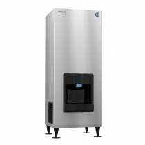 Hoshizaki DKM-500BAJ 545 lb 30" Wide ENERGY STAR Air-Cooled Crescent Cube Ice Machine / Dispenser