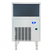 Manitowoc UNP0200A Undercounter 19-11/16" Wide 220 LB/24 hr Ice Production Self-Contained Air-Cooled Condenser Nugget Ice Machine With 30 LB Storage Bin, 115V