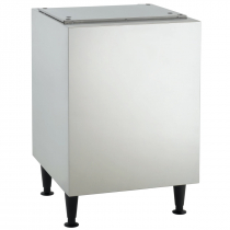 Scotsman HST21B-A Stainless Steel 21-1/2" Wide Ice Machine Stand For Meridian HID525 Or HID540 Ice And Water Dispenser