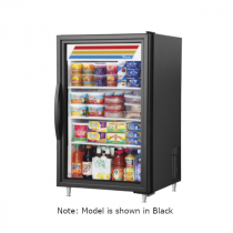 True GDM-07-HC~TSL01 24 1/8" White Countertop Refrigerator with Hydrocarbon Refrigerant - 115V