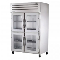 True STG2H-4HG Specification Series Two Section Reach In Heated Holding Cabinet with Glass Half Doors