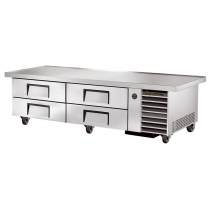 True TRCB-79-86 86" Four Drawer Refrigerated Chef Base 