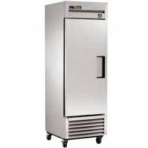 True TS-23-HC-LH 27" TS Series Reach-In 1-Section Solid Swing Door Refrigerator with Left-Hinge Door - 115 Volts