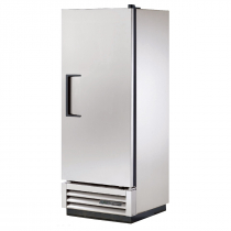 True T-12-HC 25" T Series Reach-In 1-Section Refrigerator With 1 Solid Swing Door With Aluminum Interior And 3 PVC Coated Shelves With Hydrocarbon Refrigerant, 115 Volts