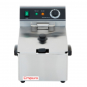 Empura E-DF-6L 12 lb. Commercial Electric Countertop Fryer - 120V, 1750W