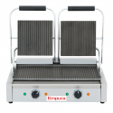 Empura E-SG-813 Double Grooved Commercial Panini Sandwich Grill - 120V, 1750W