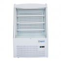 Empura EOM-36W 36.2" Refrigerated Vertical Open Air Merchandiser 57.5" Height - Stainless Steel and White Exterior