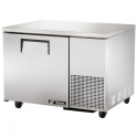 True TUC-44F 44" Wide Solid Door Deep Undercounter Freezer